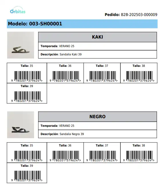 Descarga en formato EAN13